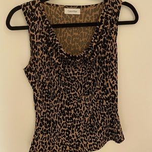 Animal print, sexy tank top